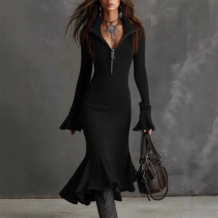 Lirra™ Zipper Skirt Dress
