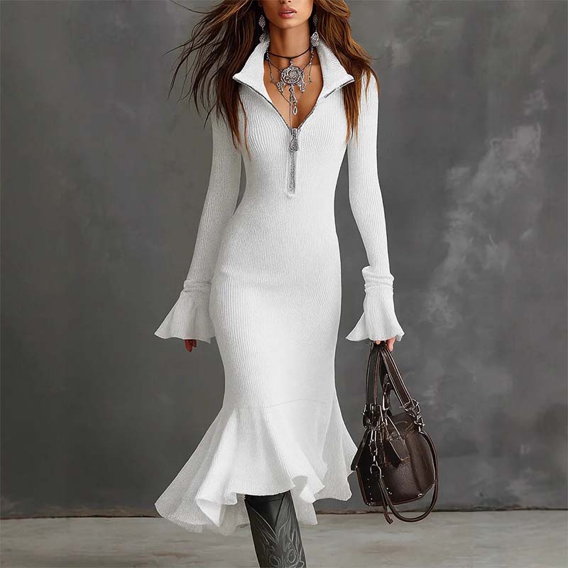 Lirra™ Zipper Skirt Dress